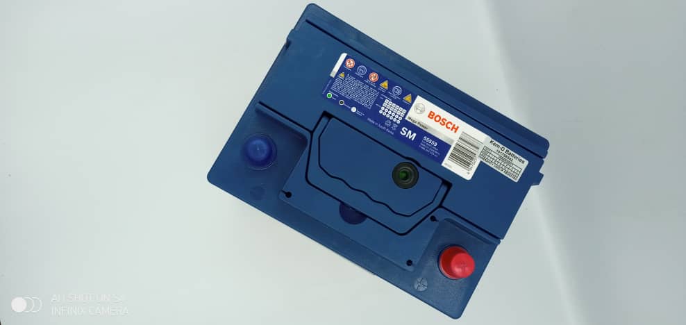 13 Plates Bosch Battery 12V 55Ah -55559 - Image 3