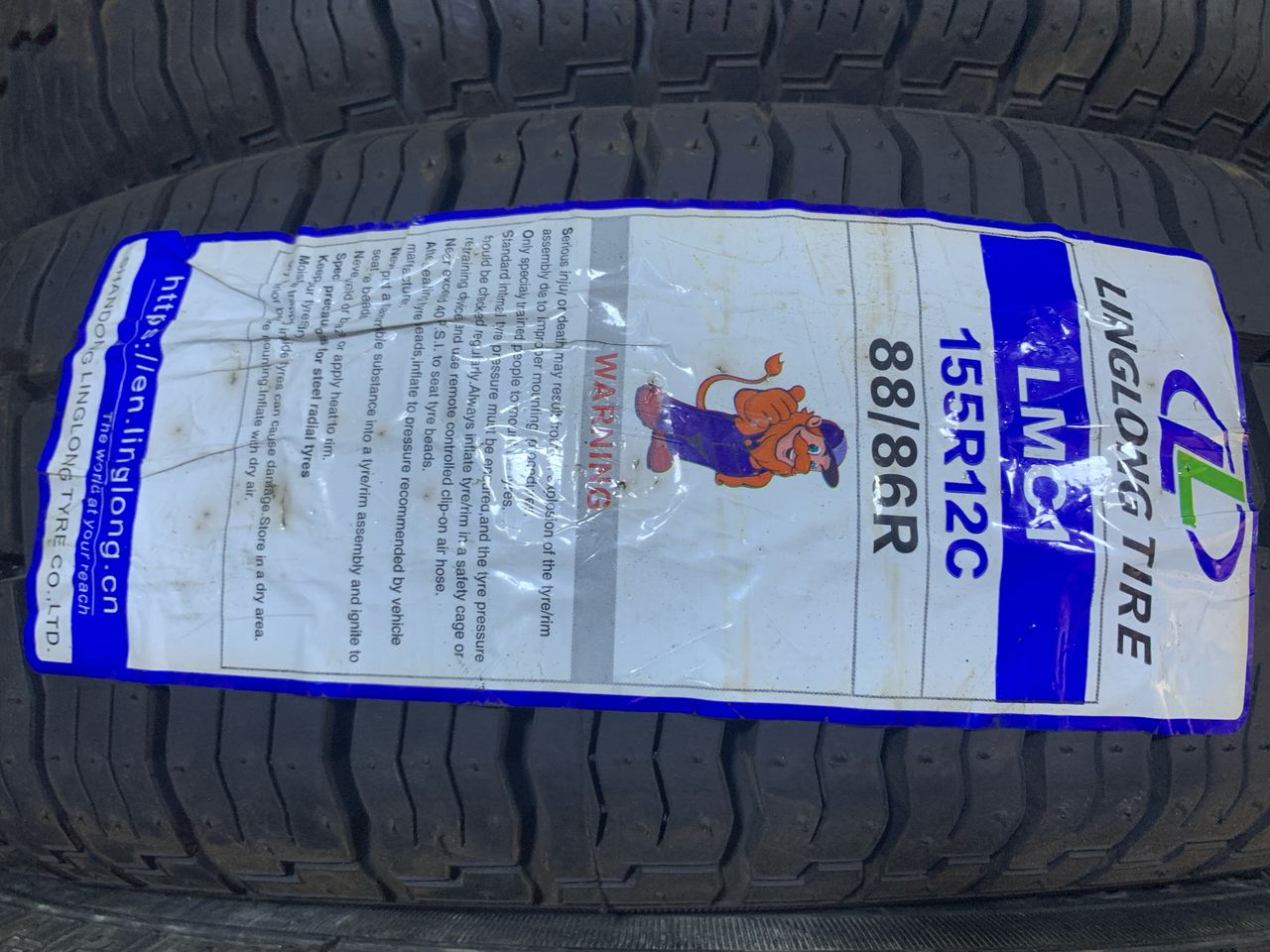 155R12C Linglong Tyre - Commercial