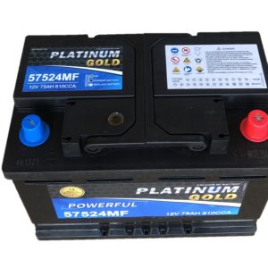 15 Plates Platinum Gold Battery 12V 75Ah - 57524MF