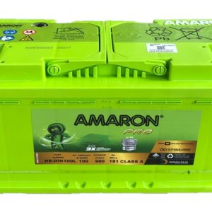 19 Plates Amaron Battery 12V 100Ah - H8-DIN100L
